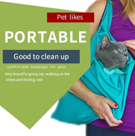 Cat Travel Backpack for Pets - Convenient Crossbody Bag